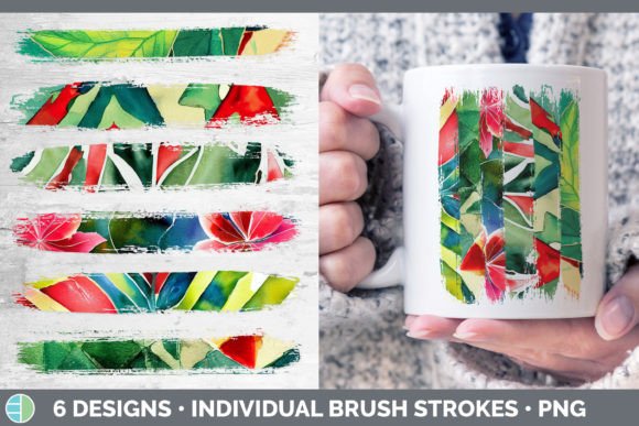 Christmas Brush Strokes: Festive Illustrations