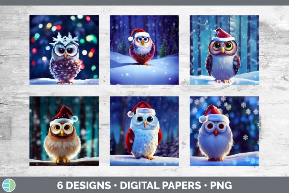 Christmas Owl Backgrounds: Festive Illustrations Review
