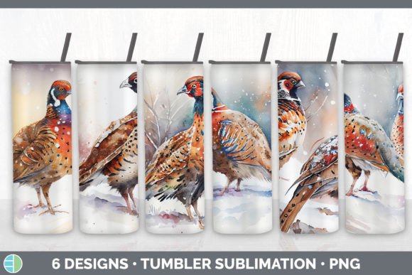 Christmas Pheasant Tumbler Sublimation B: A Review of Illustrations
