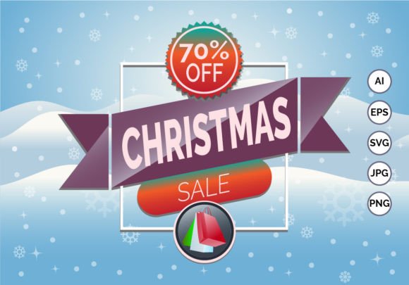 Christmas Sale Vector Illustration: Top Illustrations