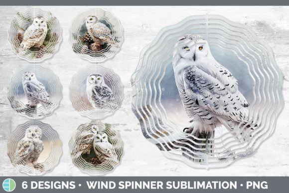 Christmas Snowy Owl Wind Spinner Subli: A Seller's Review