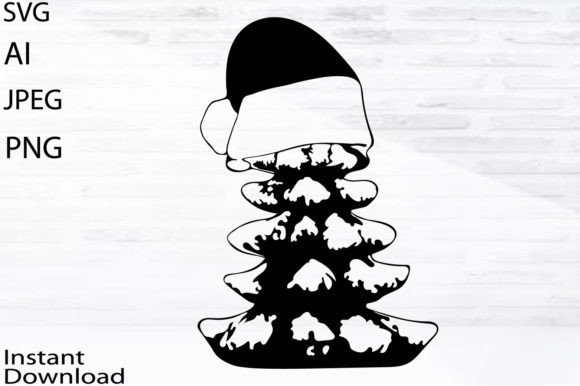 Christmas Tree Svg Png Jpg Ai Vector Illustrations