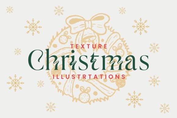 Hand Drawn Christmas Elements: Festive Illustrations