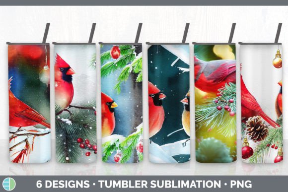 Review: Christmas Cardinals Tumbler Sublimation for Embroidery
