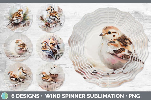 Review: Christmas Snow Bunting Wind Spinner Su Illustrations